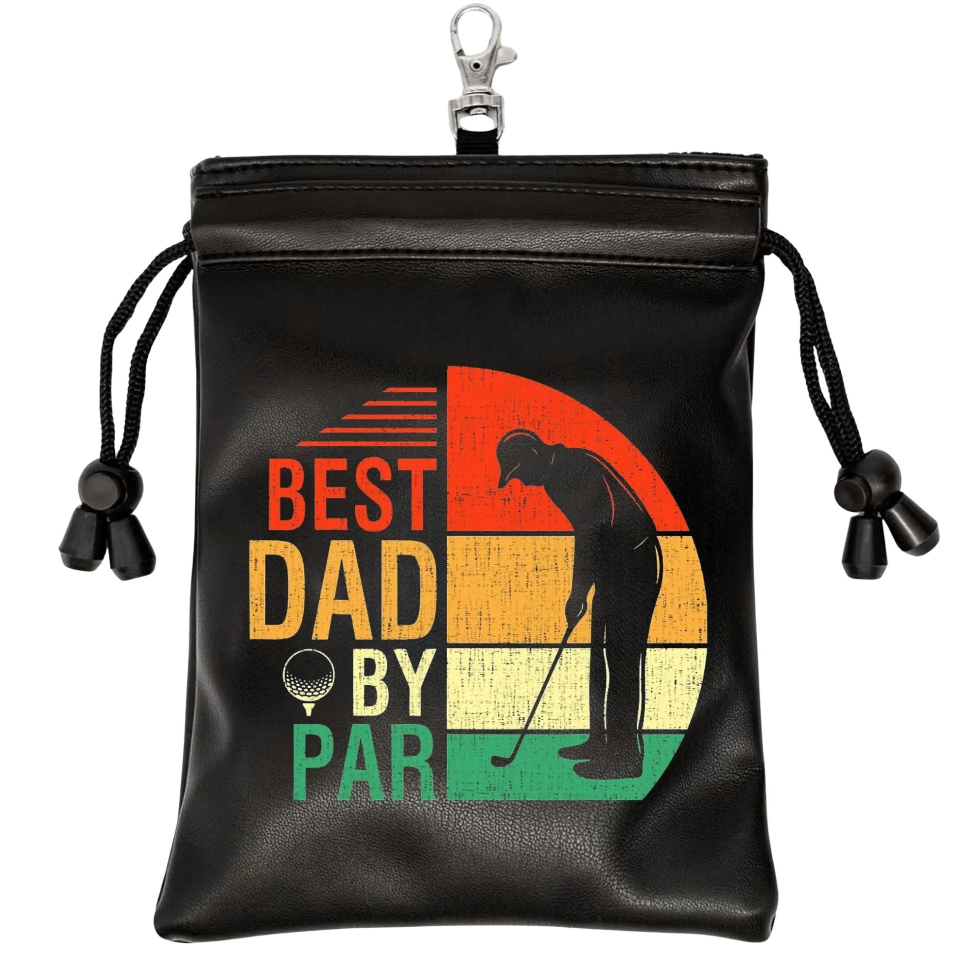Golf Equipment Drawing - Funny Golf Tee Pouch Best Dad