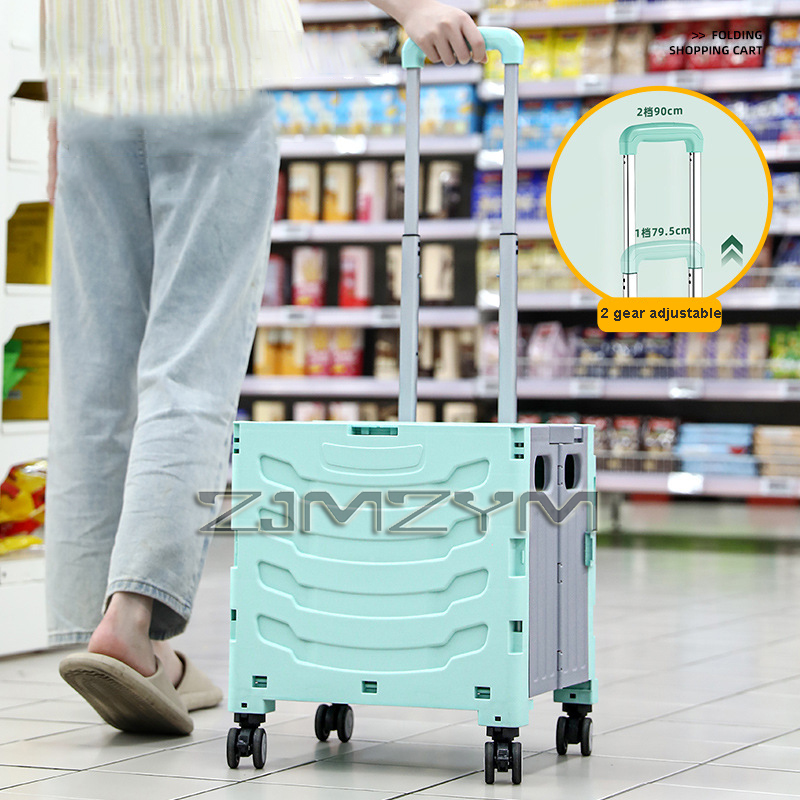5S Quick Folding Shopping Trol - đánh giá và giá Pull Cart Fold