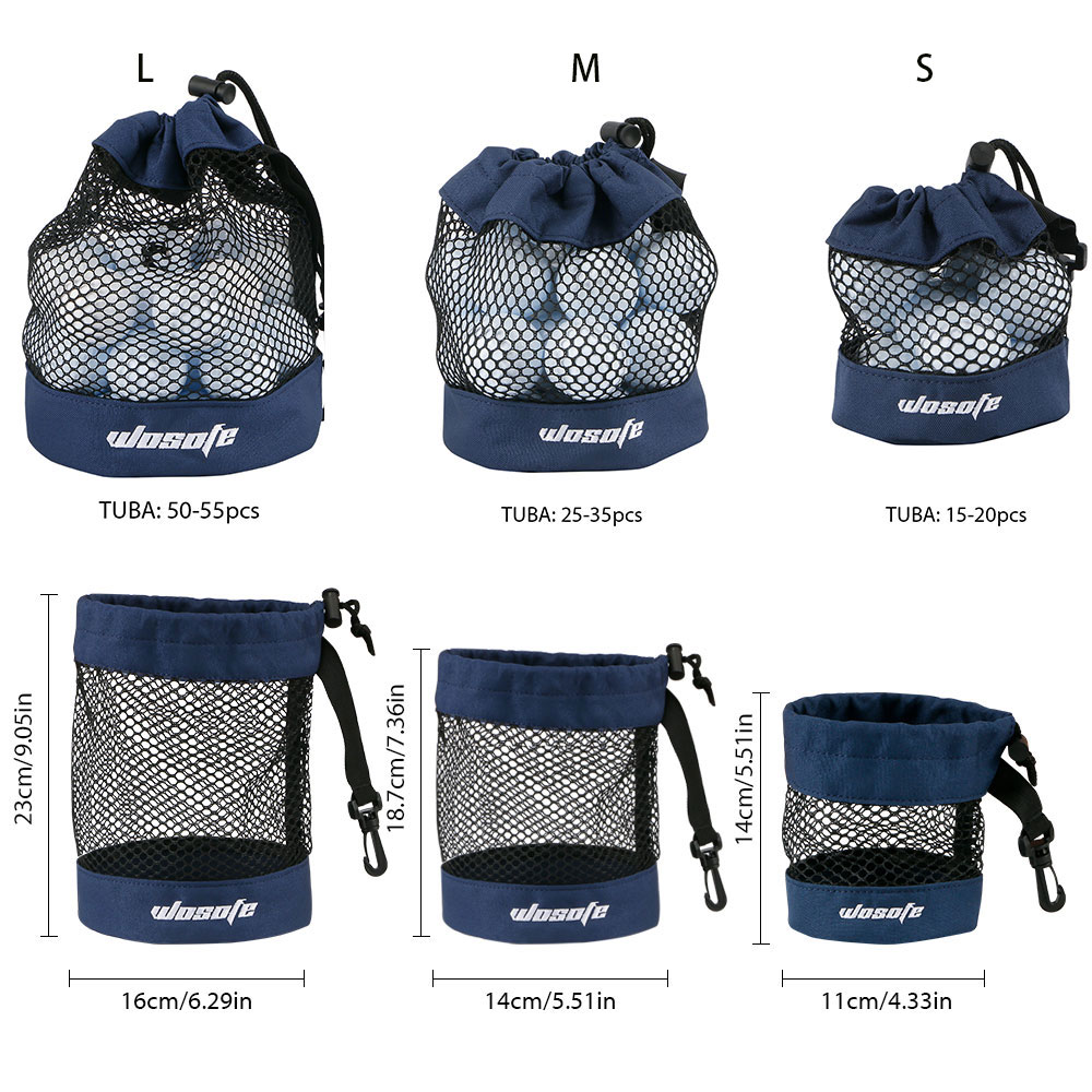 1pc Golf Ball Bag, Mesh Nylon  - đánh giá và giá Golf Equipment Drawing