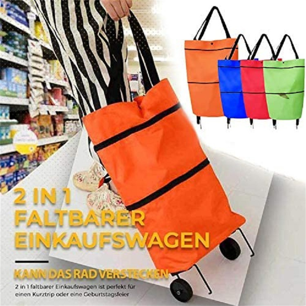 Nhỏ Kéo Xe Di Động Mua Sắm Thự - đánh giá và giá Pull Cart Fold