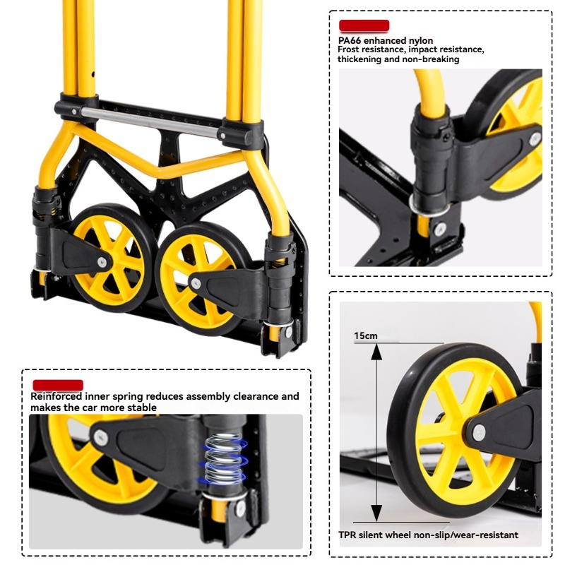 Folding Hand Truck Portable,Li - đánh giá và giá Pull Cart Fold