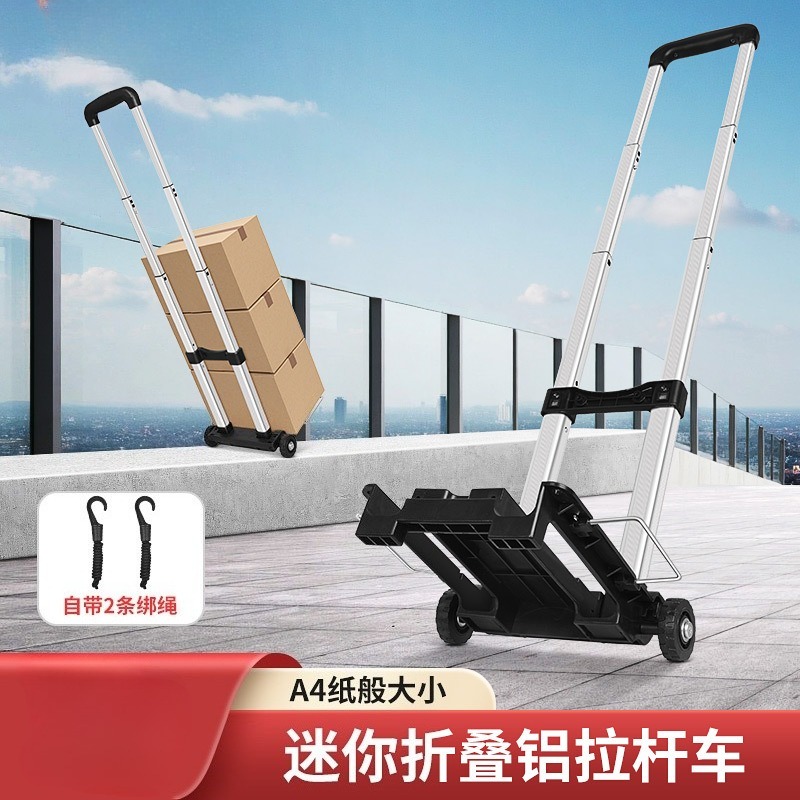 Folding Small Cart with Alumin - đánh giá và giá Pull Cart Fold