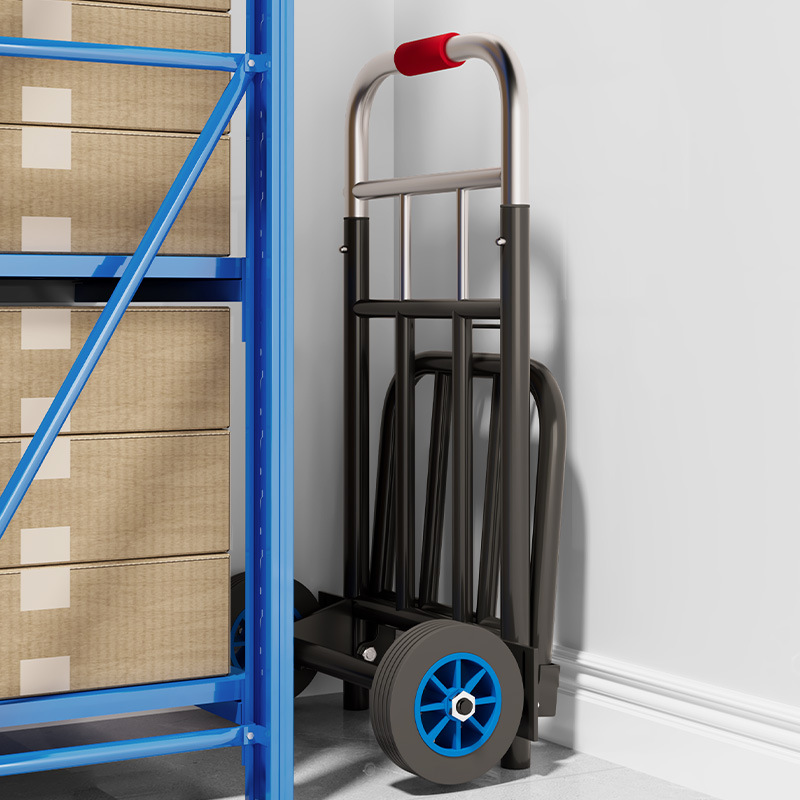 Heavy Duty Folding Trolley, We - đánh giá và giá Pull Cart Fold