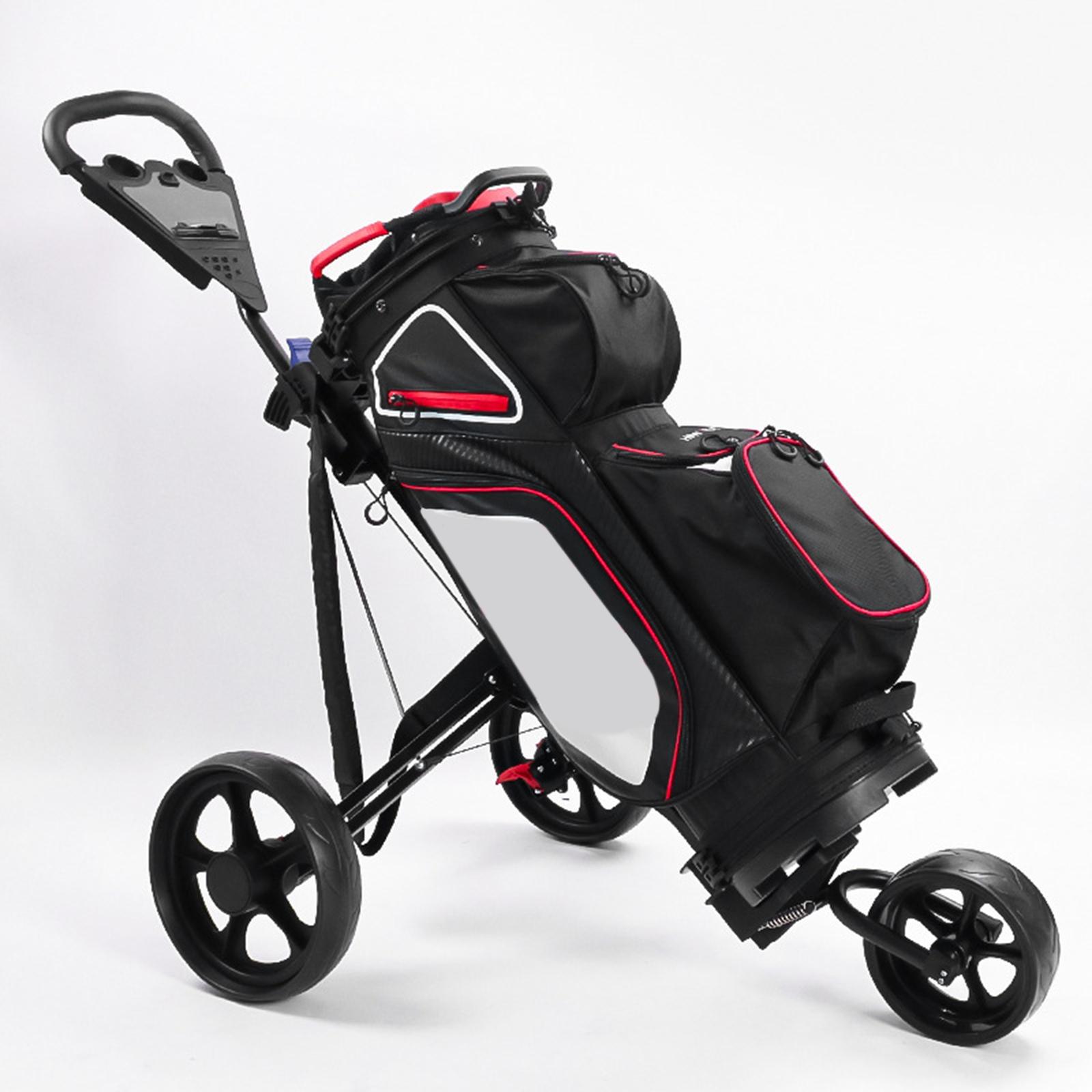 Golf Walking Pull Cart Caddy C - đánh giá và giá Pull Cart Fold