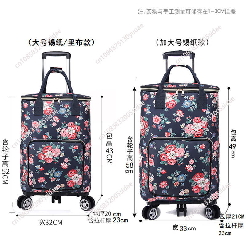 New Grocery Cart  Tin Foil Ins - đánh giá và giá Pull Cart Fold